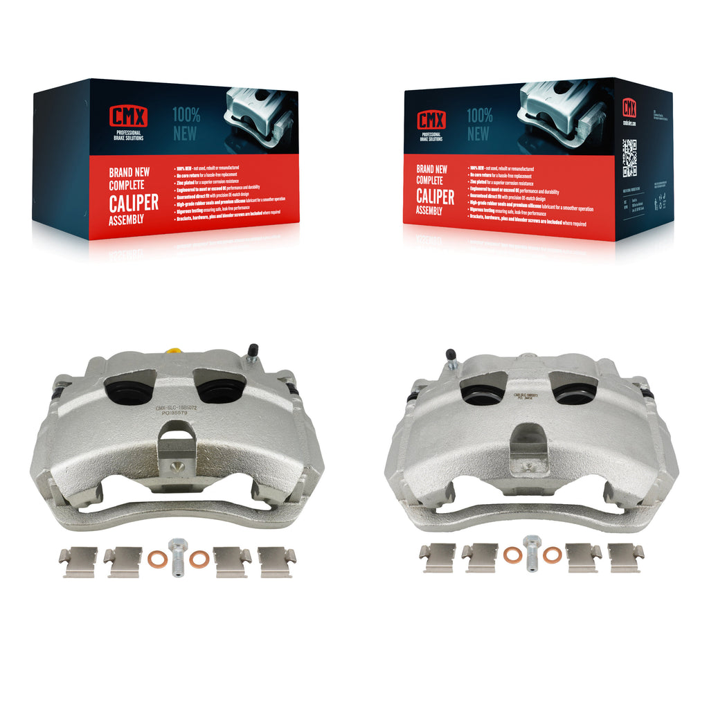 Front Brake Caliper (Left Right) Kit For Ford E-350 Super Duty E-250 E-150 E-450