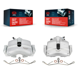 Front Disc Brake Caliper Kit For Volkswagen Jetta Beetle Golf Rabbit Audi A3