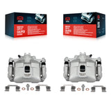 Front Disc Brake Caliper Left Right Side Kit For 2006-2011 Honda Civic 2.0L