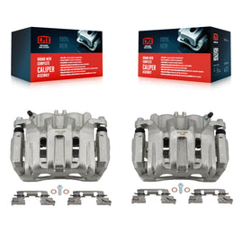 Front Disc Brake Caliper Kit For Honda CR-V Odyssey Acura RDX Accord Crosstour