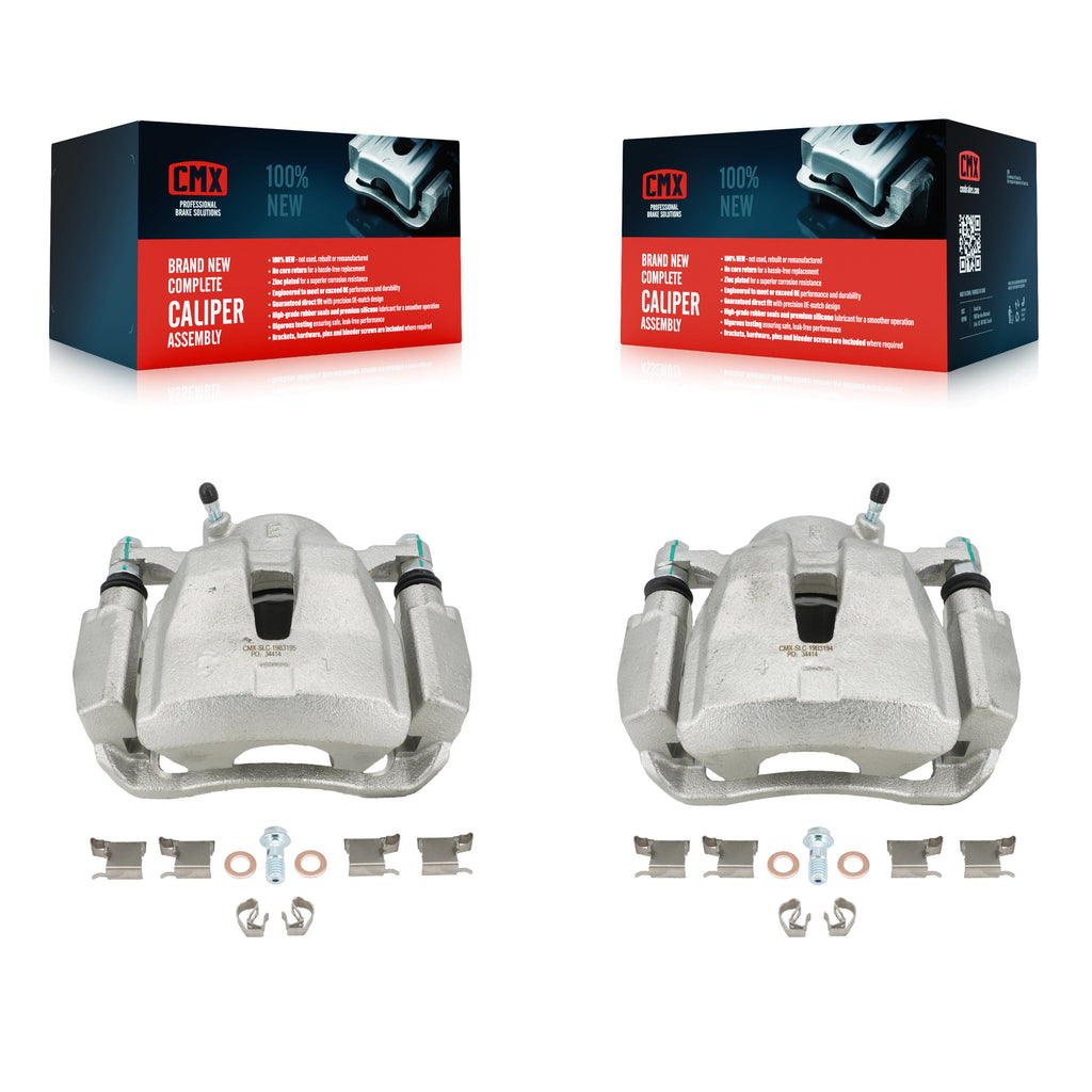 Front Brake Caliper Kit For Toyota RAV4 Scion tC Matrix Pontiac Vibe Corolla iM