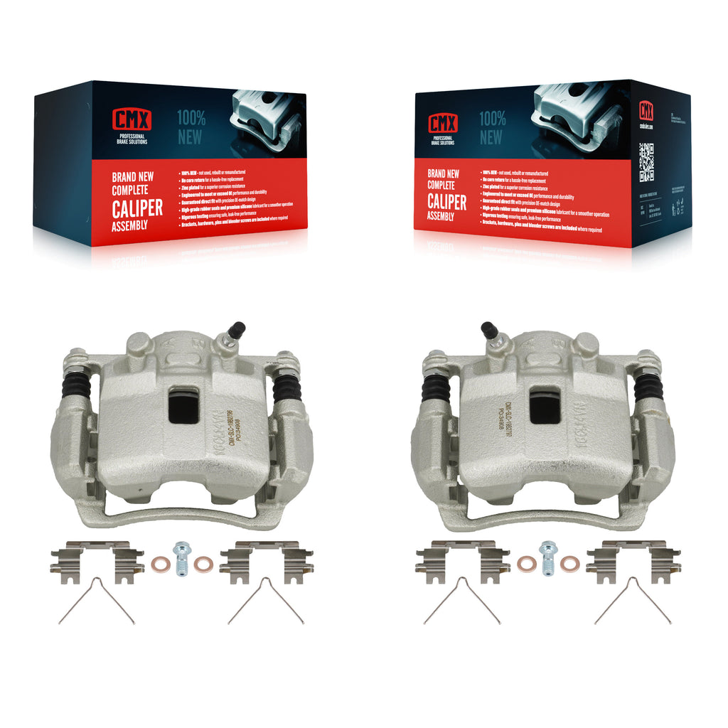 Front Brake Caliper Left Right (Driver Passenger) Kit For Honda Civic Acura RSX