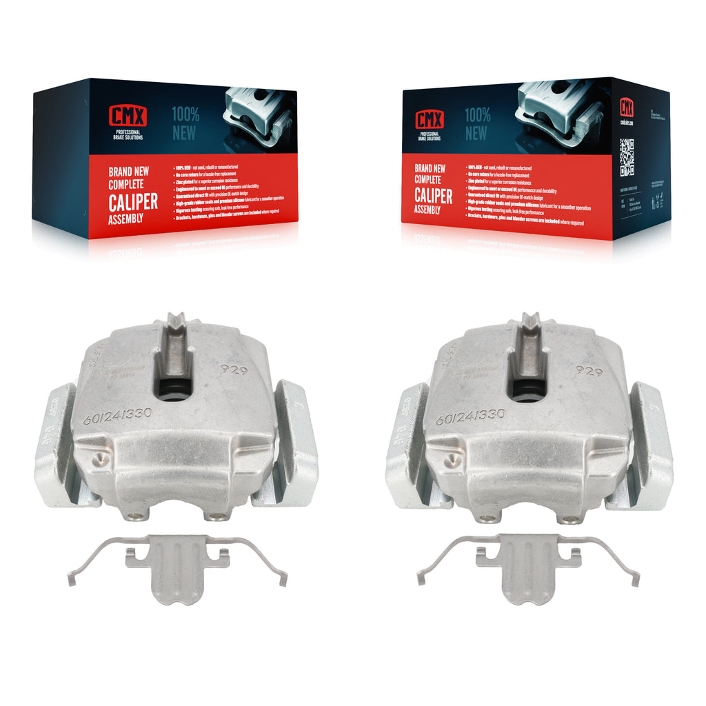 Front Brake Caliper Left Right Side (Driver Passenger) Kit For BMW 528i xDrive