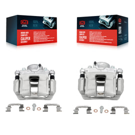 Front Brake Caliper Left Right Side (Driver Passenger) Kit For Hyundai Sonata