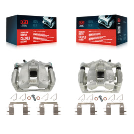 Front Disc Brake Caliper Left Right Side (Driver Passenger) Kit For Honda CR-V