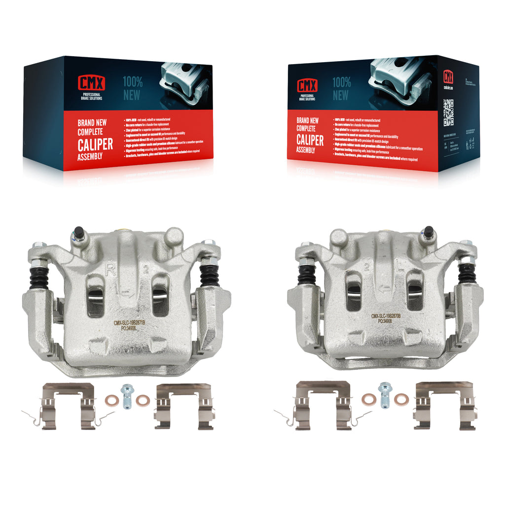 Front Brake Caliper Kit For INFINITI Nissan Murano G37 EX35 370Z G35 QX50 QX70