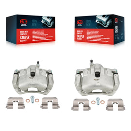 Front Brake Caliper Left Right (Driver Passenger) Kit For 2012 Hyundai Veloster