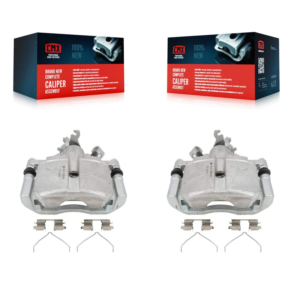 Rear Brake Caliper Left Right Driver Passenger Side Kit For 2013-2016 Dodge Dart