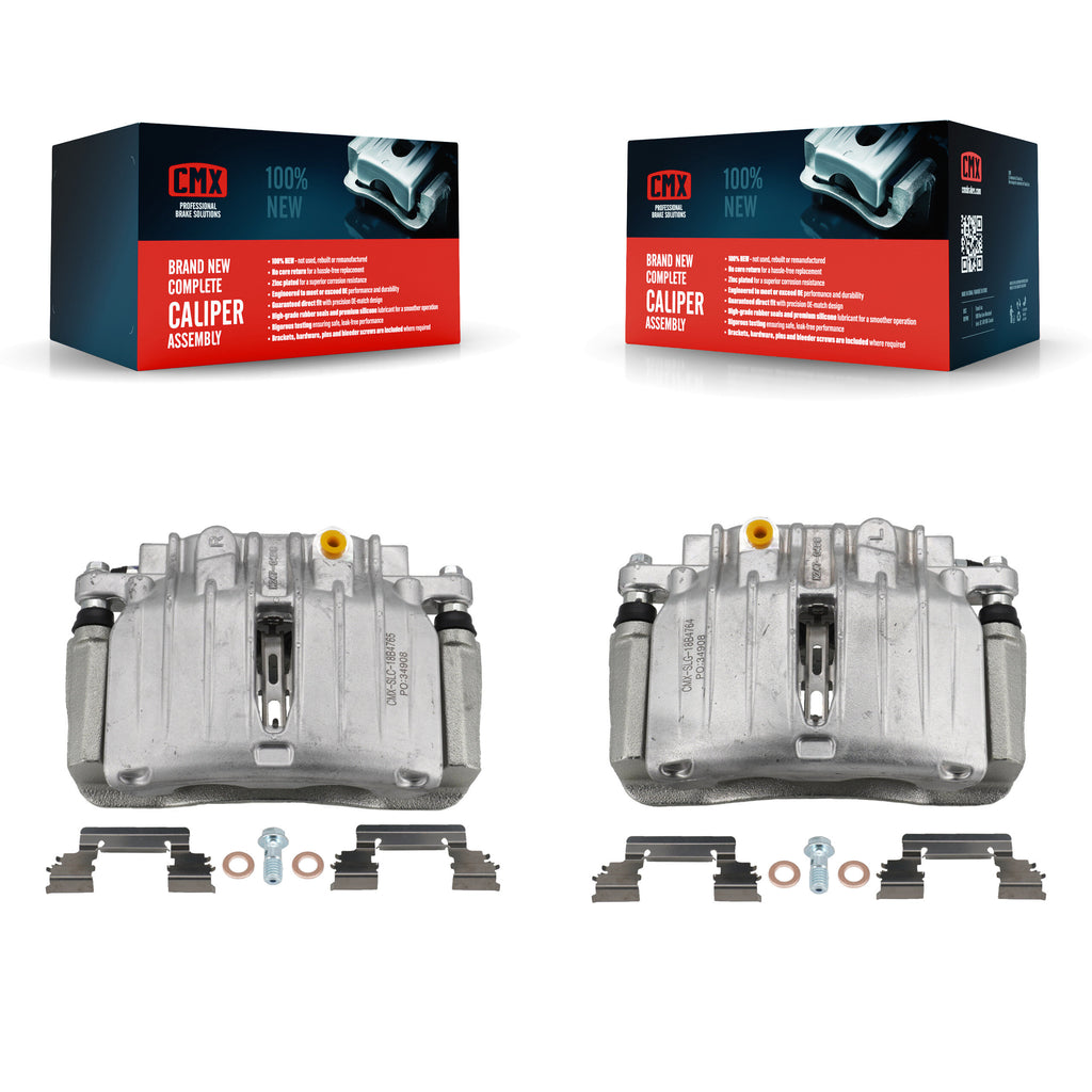 Rear Brake Caliper Kit For Chevrolet GMC Silverado 1500 Sierra Avalanche Yukon