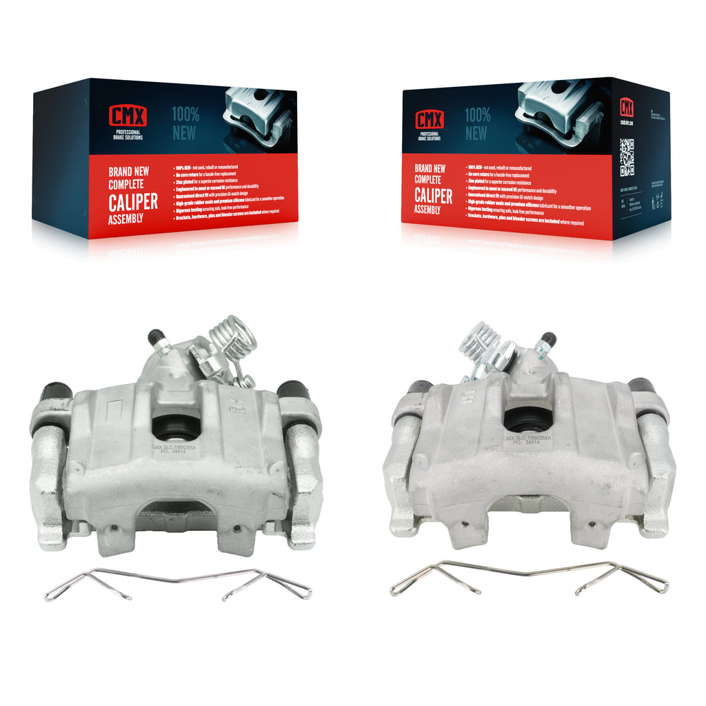 Rear Brake Caliper Left Right Side (Driver Passenger) Kit For Ford Escape C-Max