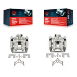Rear Disc Brake Caliper Left Right Side Kit For Honda CR-V Acura RDX Crosstour