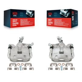 Rear Disc Brake Caliper Left Right Side (Driver Passenger) Kit For Mazda 3 Sport