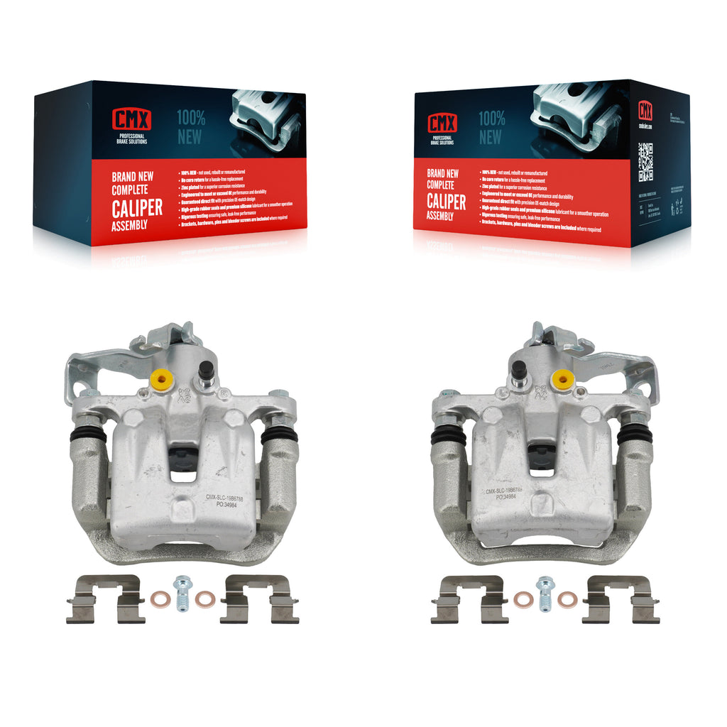 Rear Brake Caliper Kit For Kia Hyundai Forte Elantra GT Veloster Forte5 Koup