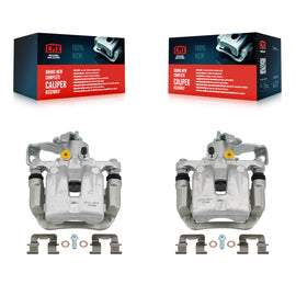 Rear Brake Caliper Kit For Kia Hyundai Forte Elantra GT Veloster Forte5 Koup