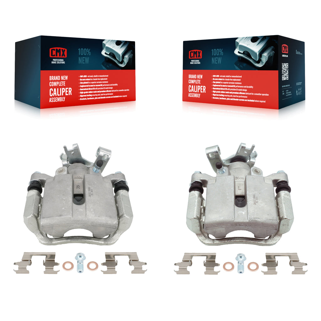 Rear Brake Caliper Kit For Chevrolet Malibu Pontiac Cobalt G5 G6 Saturn Ion HHR