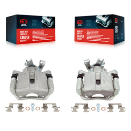 Rear Brake Caliper Kit For Chevrolet Malibu Pontiac Cobalt G5 G6 Saturn Ion HHR