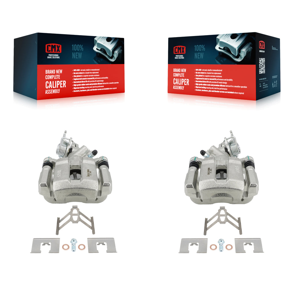 Rear Brake Caliper Left Right (Driver Passenger) Kit For Honda Accord Acura TSX