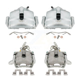 Front Rear Brake Caliper Left Right Kit For Volkswagen Jetta GTI Audi A3 Quattro