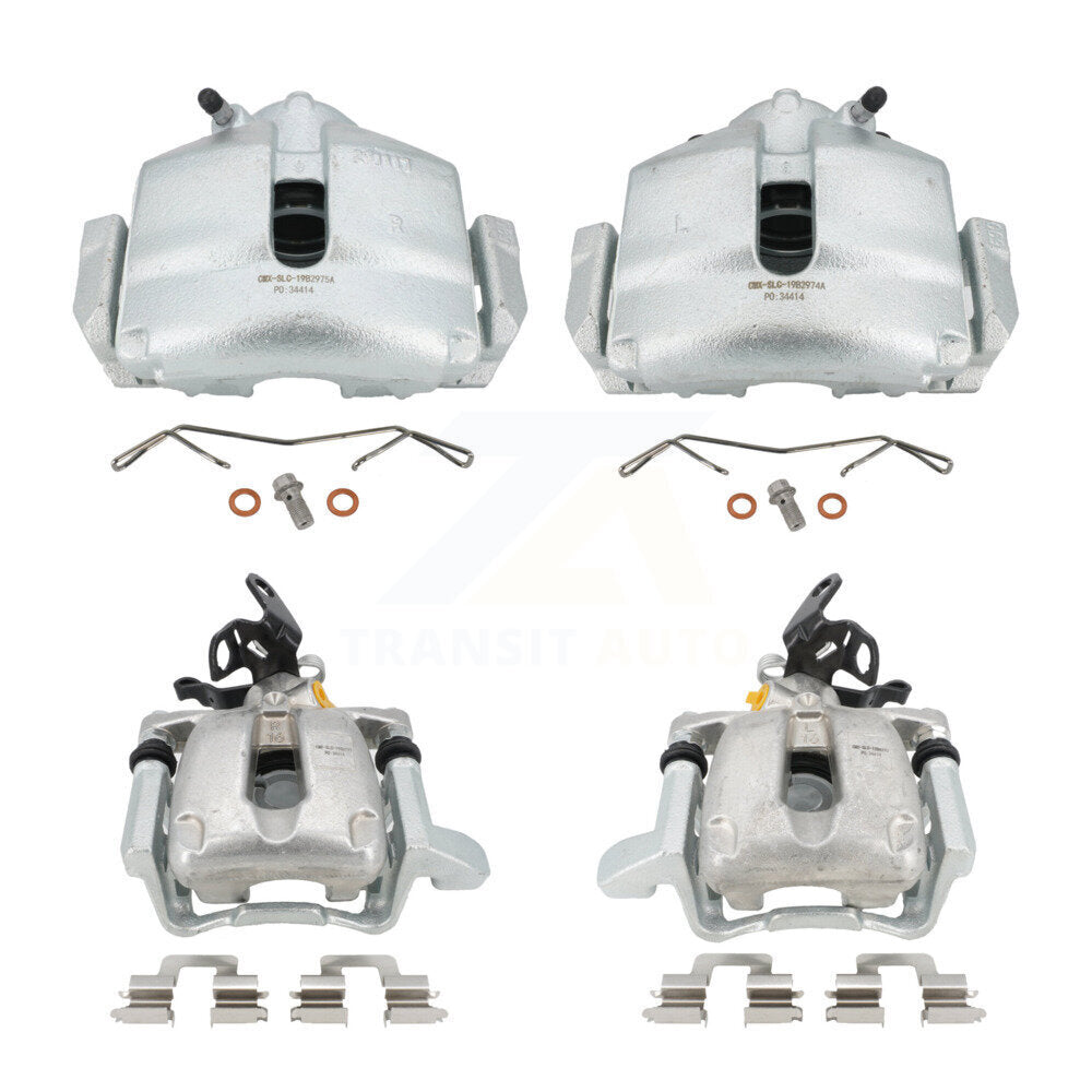 Front Rear Disc Brake Caliper Left Right Side Kit For Volkswagen Jetta Audi A3