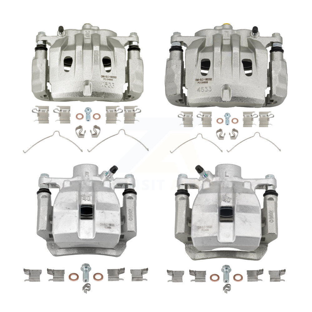 Front Rear Brake Caliper Left Right Driver Passenger Kit For Lexus RX350 RX450h
