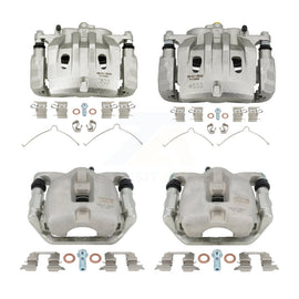 Front Rear Brake Caliper Left Right (Driver Passenger) Kit For Toyota Highlander