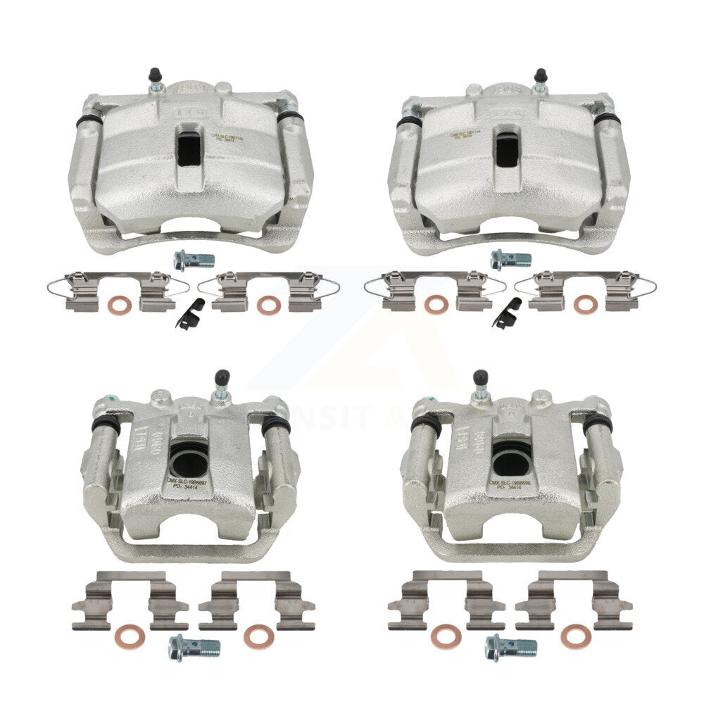 Front Rear Brake Caliper Left Right Driver Passenger Kit For Nissan Rogue Sport