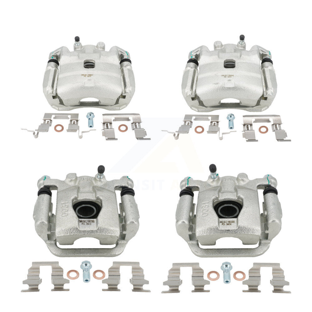 Front Rear Brake Caliper Left Right Driver Passenger Kit For Nissan Sentra Juke