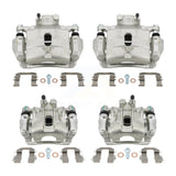 Front Rear Brake Caliper Kit For 2015 Hyundai Sonata 2.4L/2.0L with GAS engine