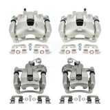 [Front+Rear] 2012-2016 Hyundai Accent Premium OE Brake Caliper Kit For Max Safe Braking