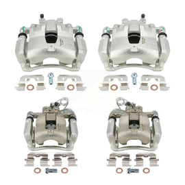 [Front+Rear] 2012-2017 Kia Rio Premium OE Brake Caliper Kit For Max Safe Braking