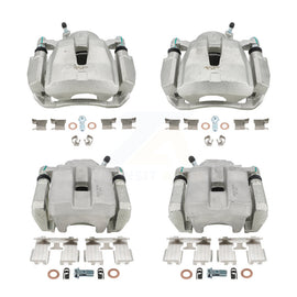 Front Rear Brake Caliper Left Right Side (Driver Passenger) Kit For Toyota RAV4