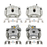 Front Rear Disc Brake Caliper Kit For 2011-2012 Hyundai Elantra Sedan with 1.8L