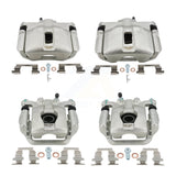 Front Rear Brake Caliper Left Right Kit For 2007-2012 Nissan Sentra SE-R Spec V with 2.5L KBC-100786