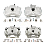 Front Rear Brake Caliper Kit For 2010-2016 Hyundai Genesis Coupe Without Brembo Calipers KBC-100791