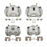 Front Rear Brake Caliper Left Right Side Kit For Toyota Matrix Pontiac Vibe AWD with 2.4L KBC-100801
