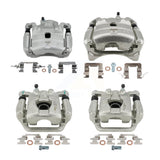 Front Rear Disc Brake Caliper Left Right Side Kit For 2010 Nissan Altima S SL Base SR KBC-100812