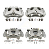 Front Rear Disc Brake Caliper Left Right Side (Driver Passenger) Kit For Ford F-150 KBC-100820