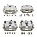 Front Rear Brake Caliper Kit For 2015-2017 Chrysler 200 With 305mm Diameter Rotor KBC-100850