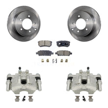 Load image into Gallery viewer, Rear Brake Rotor Ceramic Pad Kit With Calipers For Jeep Dodge Patriot Chrysler Compass