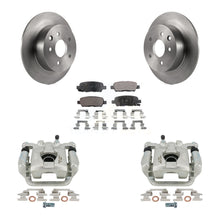 Charger l'image dans la galerie, Rear Disc Brake Rotors And Ceramic Pads Kit With Calipers For Nissan Altima Maxima