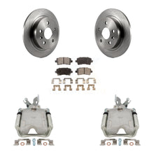 Charger l'image dans la galerie, Rear Disc Brake Rotors And Ceramic Pads Kit With Calipers For Buick LaCrosse Regal