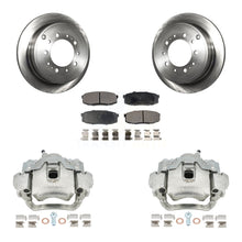 Load image into Gallery viewer, Rear Brake Rotor And Ceramic Pad Kit With Calipers For Lexus LX570 Toyota Land Cruiser