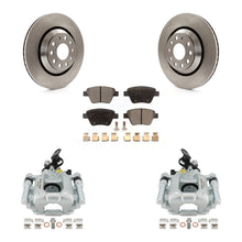 Charger l'image dans la galerie, Rear Disc Brake Rotors And Ceramic Pads Kit With Calipers For Volkswagen GTI