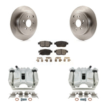 Charger l'image dans la galerie, Rear Disc Brake Rotors And Ceramic Pad Kit With Calipers For 2006-2014 Honda Ridgeline