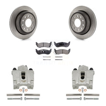 Load image into Gallery viewer, Rear Brake Rotors &amp; Ceramic Pad Kit With Calipers For 2003-2011 Lincoln Town Car Sedan