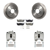 Rear Disc Brake Caliper Rotors And Ceramic Pads Kit For Lincoln Blackwood KC8-100131T
