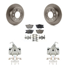 Charger l'image dans la galerie, Rear Disc Brake Rotors And Ceramic Pads Kit With Calipers For Hyundai Tiburon