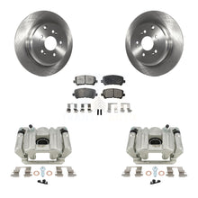 Load image into Gallery viewer, Rear Disc Brake Rotors And Ceramic Pads Kit With Calipers For Acura MDX ZDX