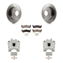 Charger l'image dans la galerie, Rear Brake Rotor &amp; Ceramic Pad Kit With Calipers For Mercury Mountaineer From 01 02