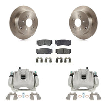 Charger l'image dans la galerie, Rear Disc Brake Rotor And Ceramic Pad Kit With Calipers For 2007-2009 Hyundai Santa Fe